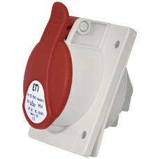 Розетка вбудована (силовий роз'єм) EE-1643  IP54 (16A, 400V, 3P+PE)